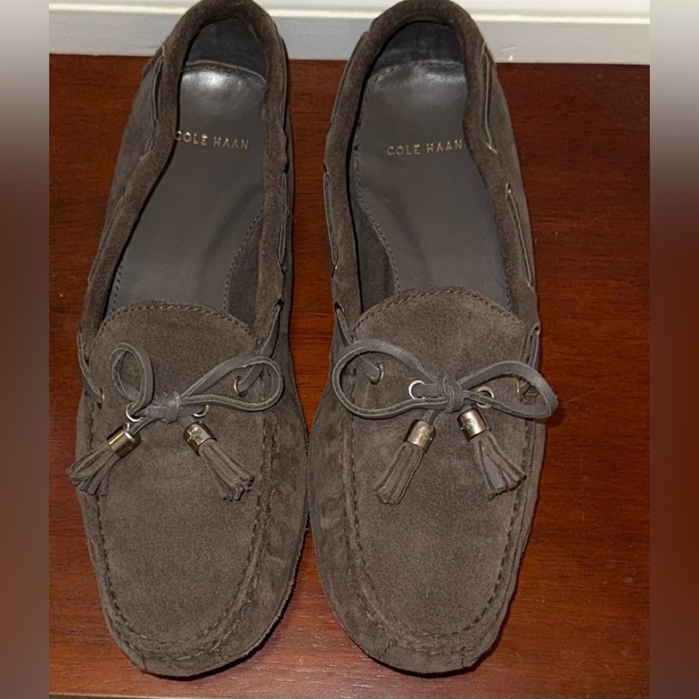 Cole Haan Women’s Grant Suede driving moccasins-Size 8-B-EUC